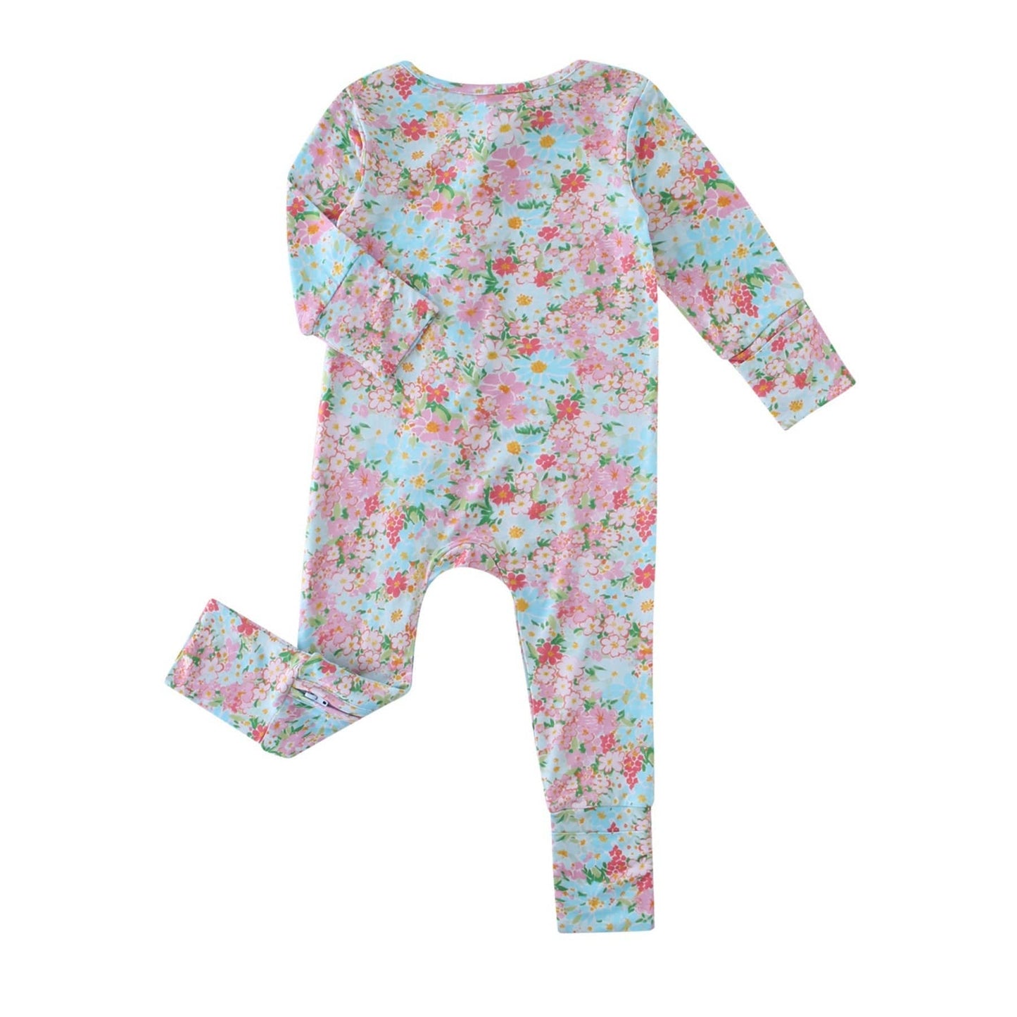 Spring Floral Zippy Romper