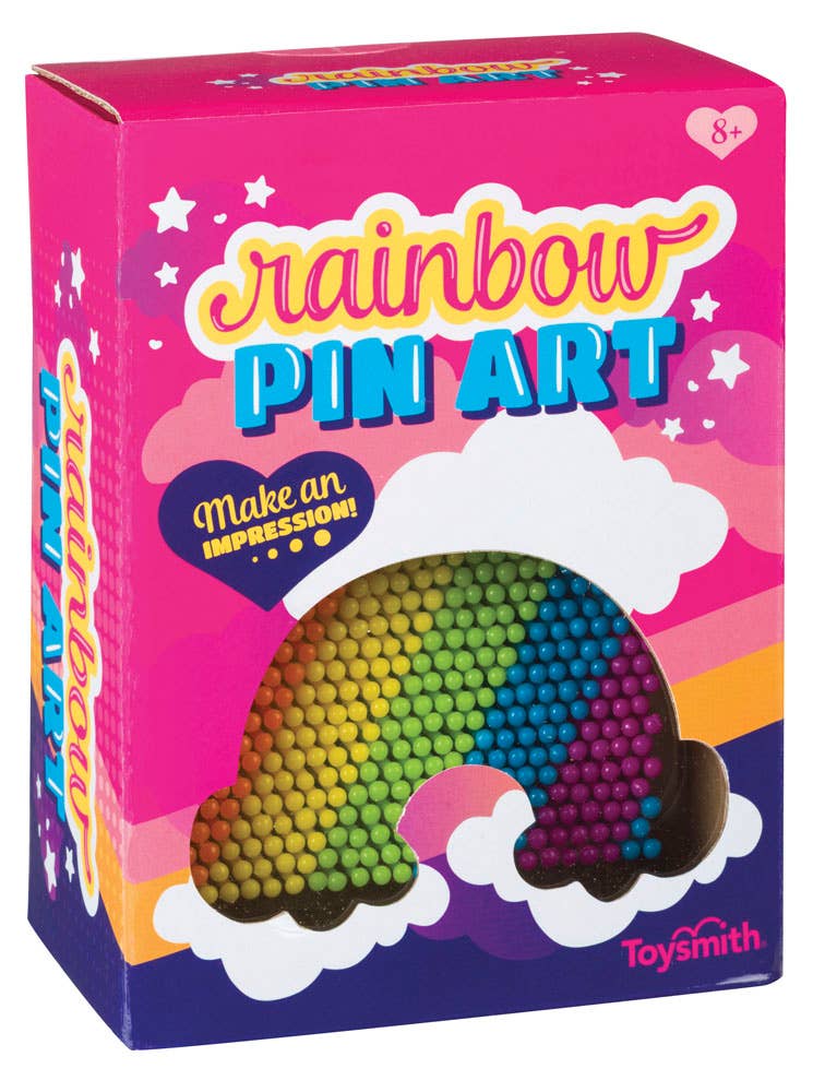 Colorful Rainbow Pin Art