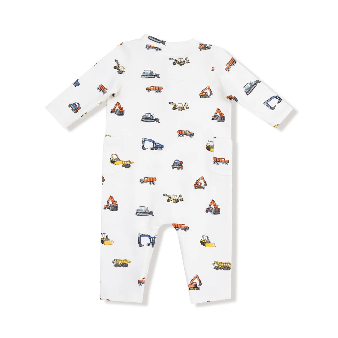 Angel Dear Construction Vehicles Romper