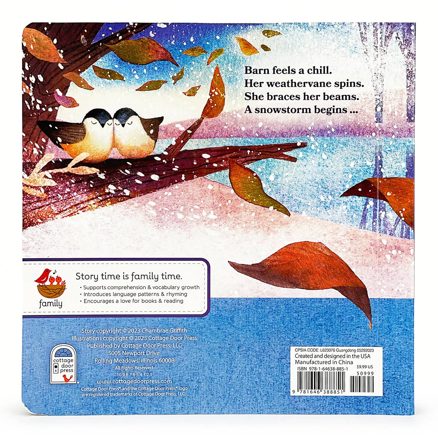 Barn in Winter Board Book