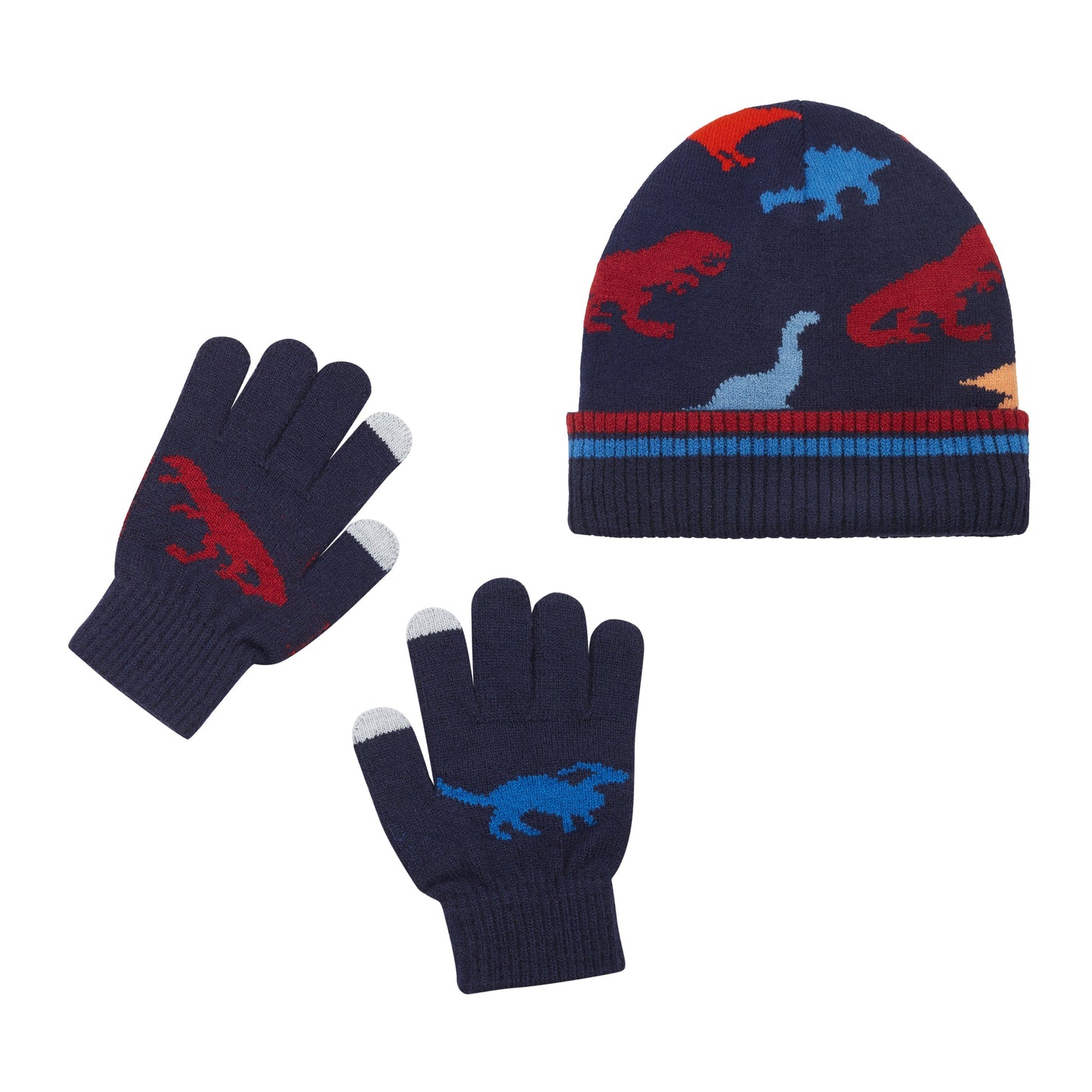 Dinosaur Hat & Glove Set