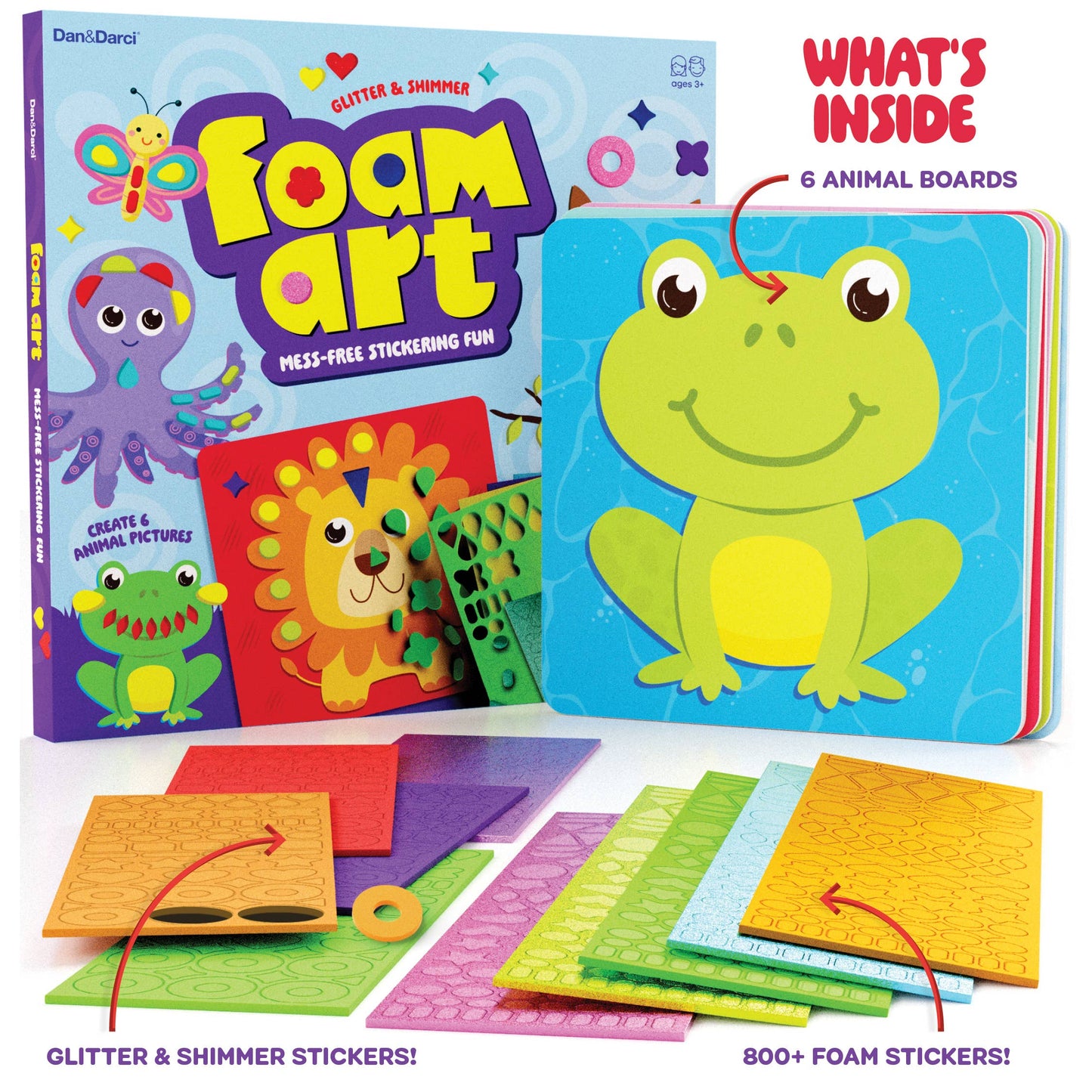 Mess-Free Foam Sticker Art Kit