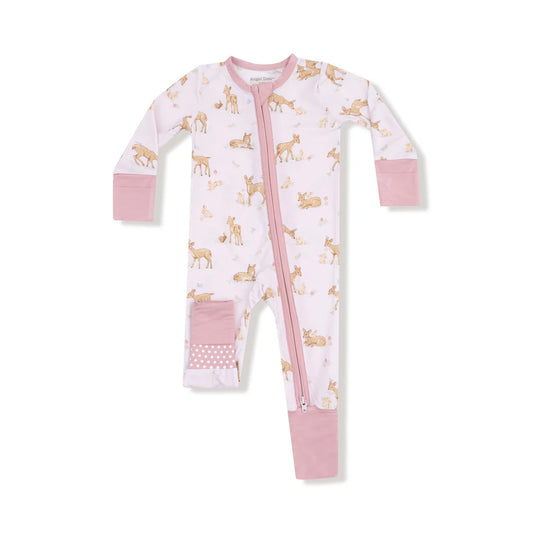 Angel Dear Little Fawn Zipper Romper