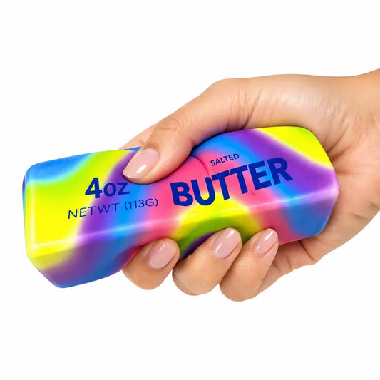 Rainbow Squishy Butter Stick