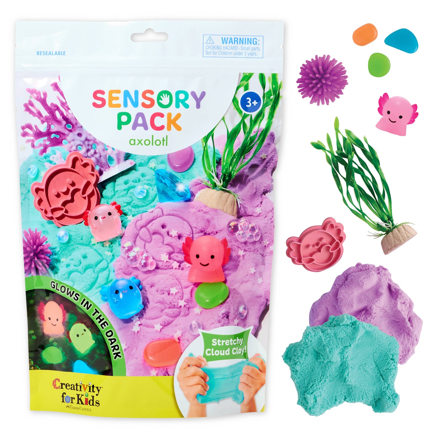Axolotl Cloud Clay Sensory Kit
