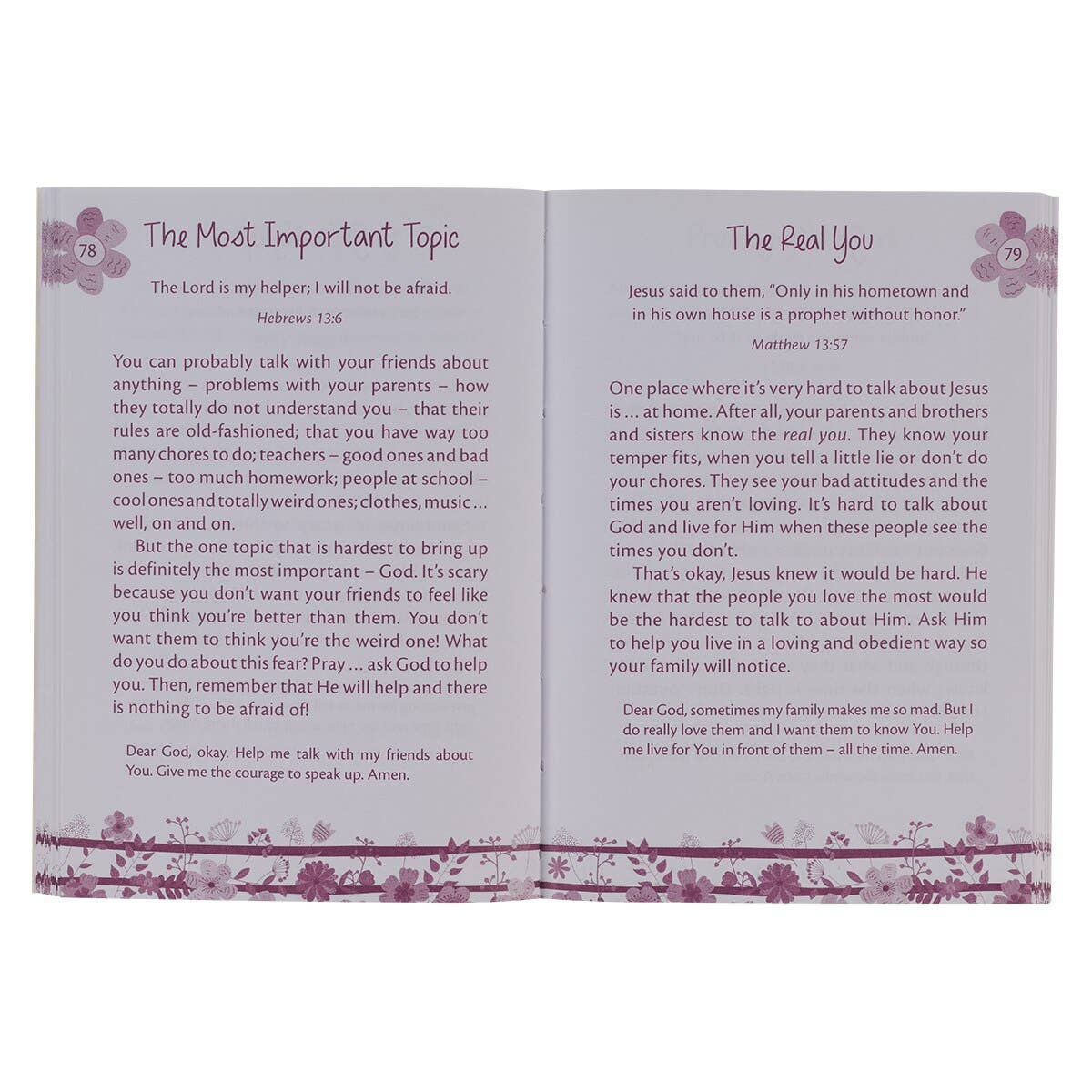 Kid Book Mini Devotions for Girls
