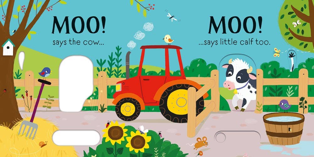 Slider Sound Books Moo!