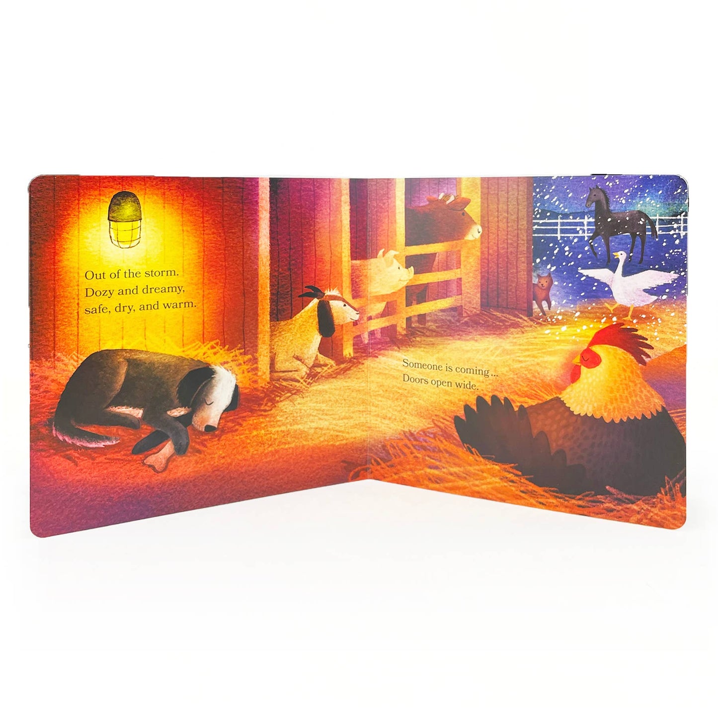 Barn in Winter Board Book