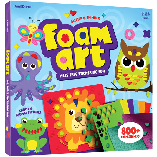 Mess-Free Foam Sticker Art Kit