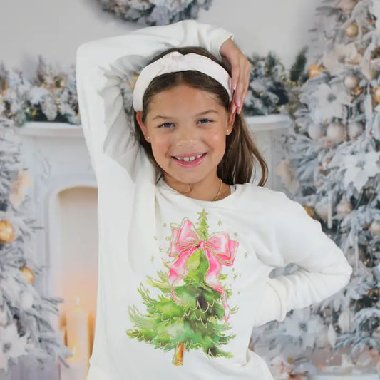 Sweet Soul Coquette Christmas Tree Sweatshirt