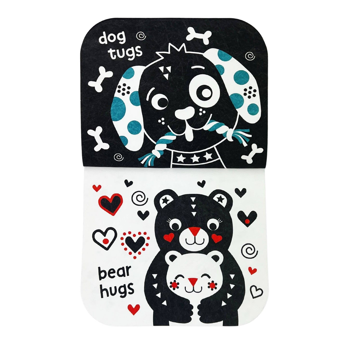 Look, Look Baby! Rhyme Time Tuffy High-Contrast Book