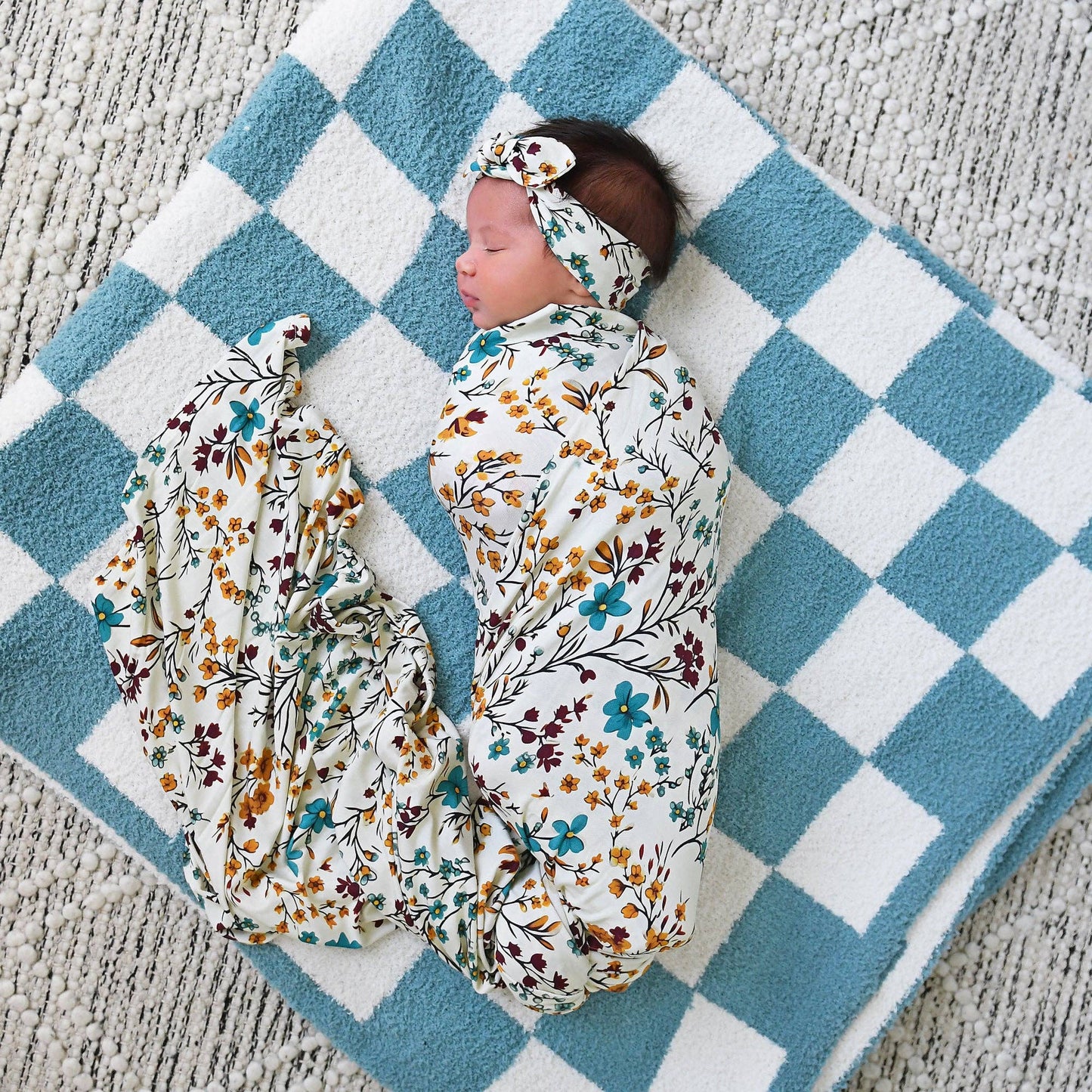 Maren Floral Swaddle