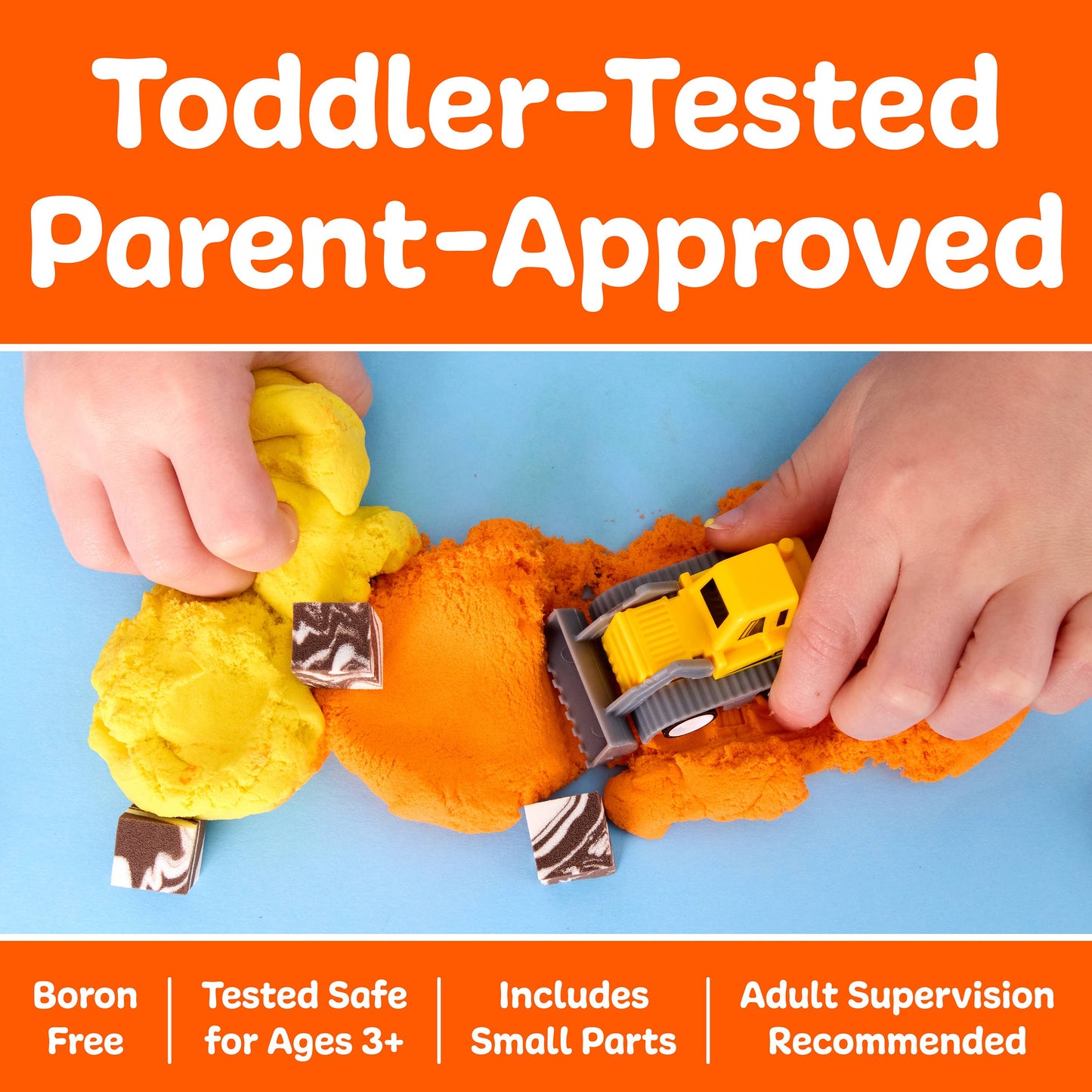 Construction Cloud Clay Mini Play Jar