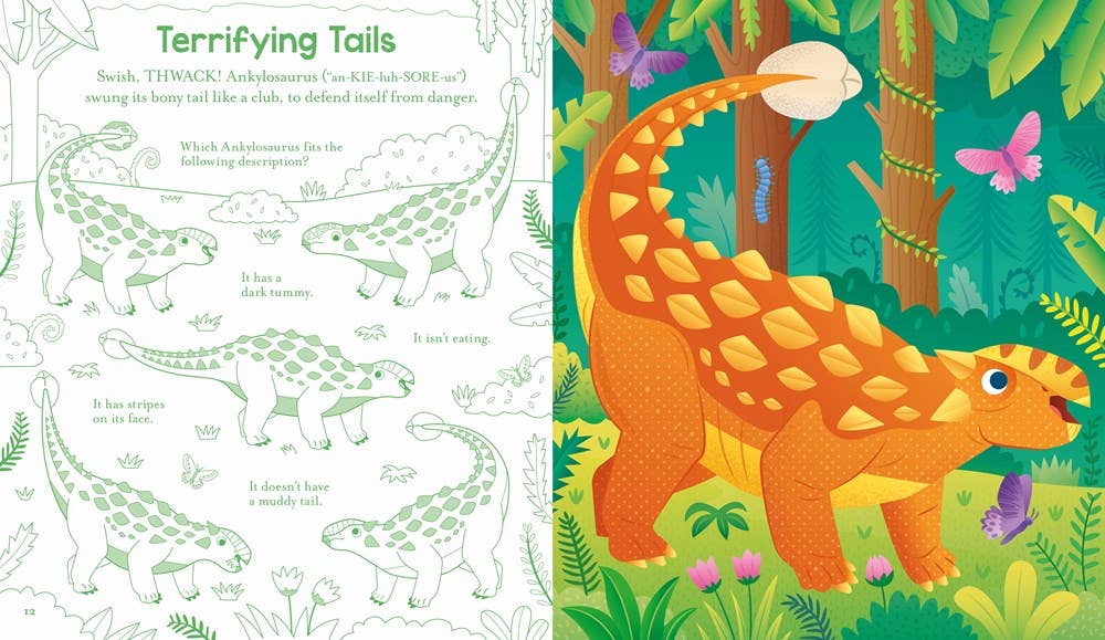 Usborne Scratch Activities Dinosaurs