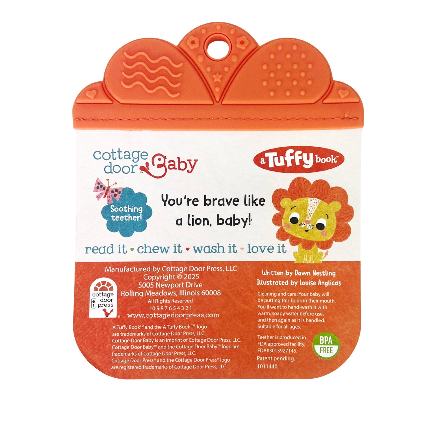 Brave Like a Lion Tuffy Tear-Proof Book