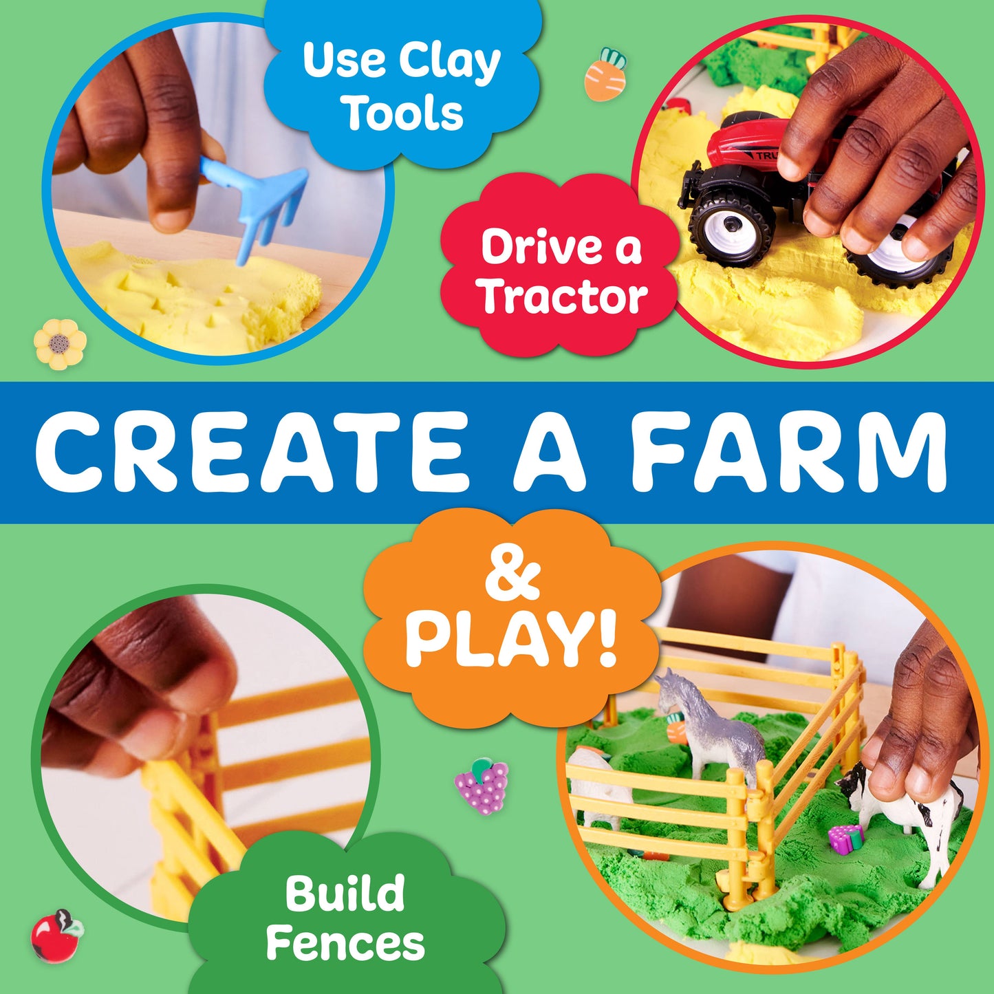 Farm On the Go Sensory Play Set