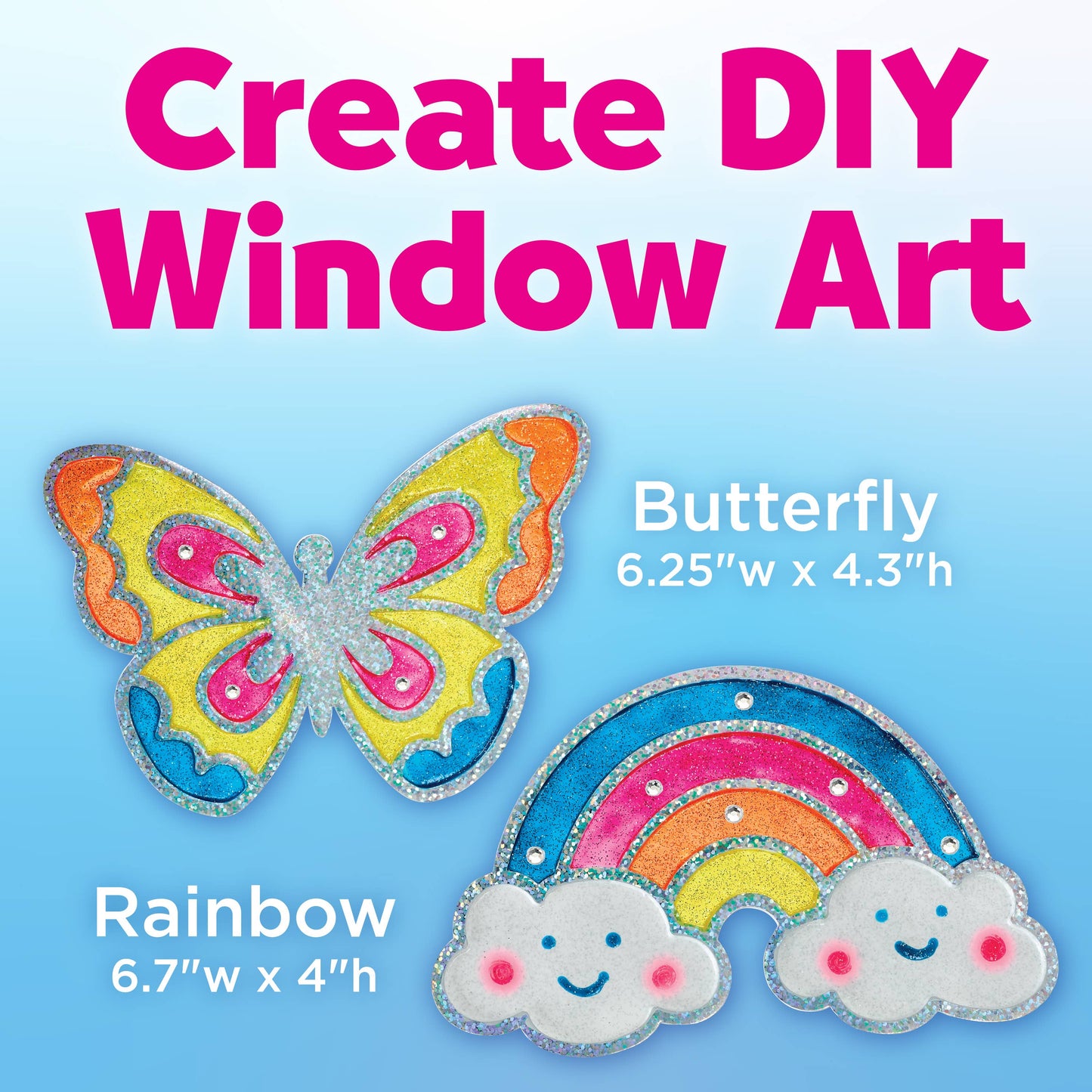 Sparkle Window Art Mini Craft Kit