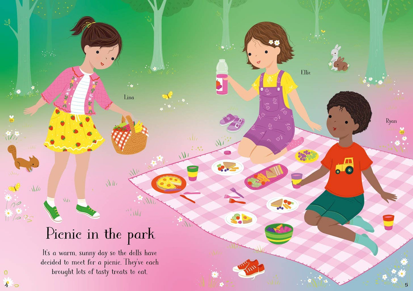 Little Sticker Dolly Dressing Summer Fun
