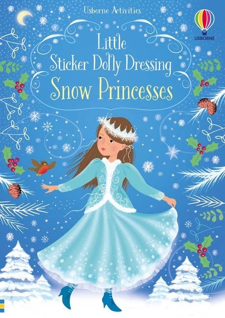 Snow Princess Little Sticker Dolly Dressing