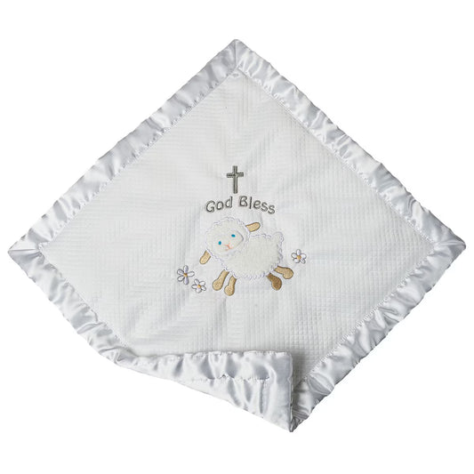 Mary Meyer God Bless Lamb Blankie