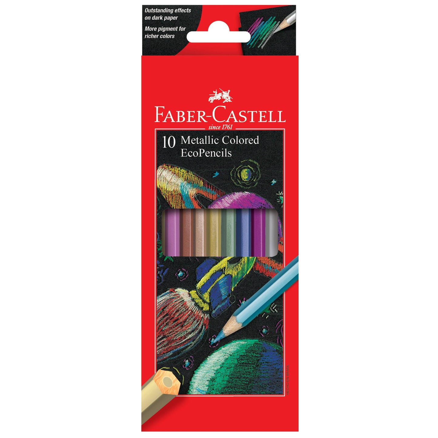 Metallic Color Pencils Set for Kids EcoPencils