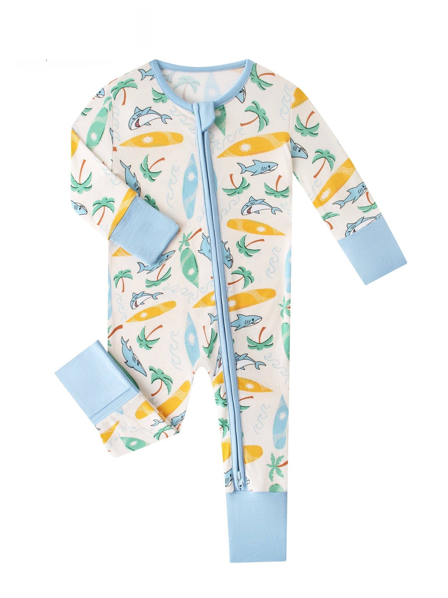 Surf's Up Zippy Romper