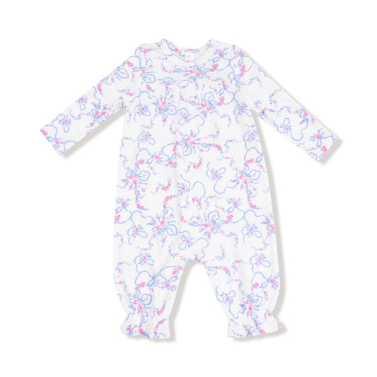 Angel Dear Ribbon Floral Fling Romper