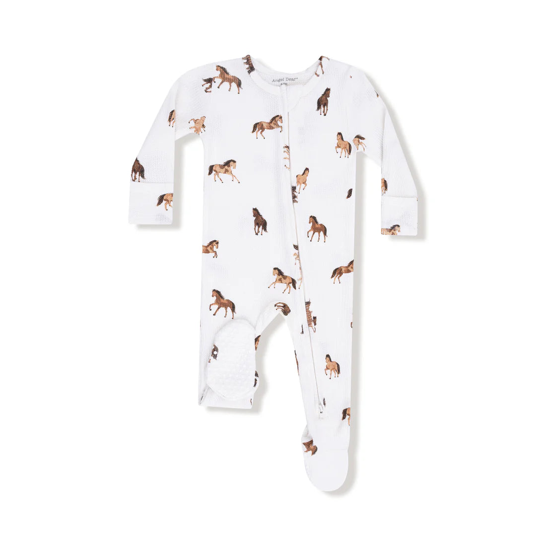 Angel Dear Mini Horses Zipper Footie