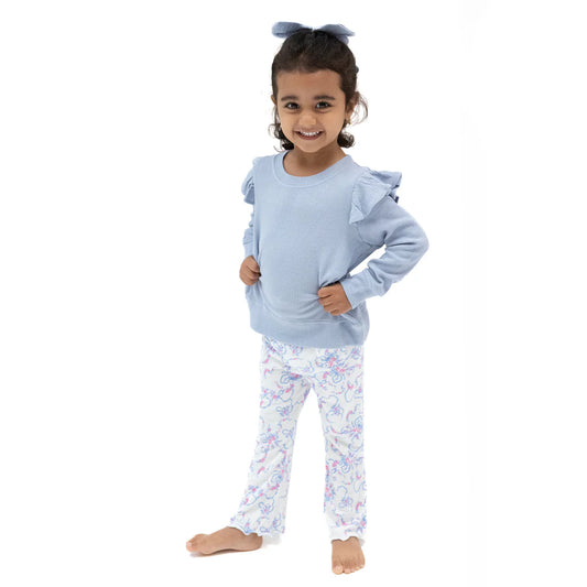 Angel Dear Ribbon Floral Fling Waffle Flare Set