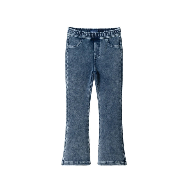 Andy & Evan Knit Flare Denim Pant