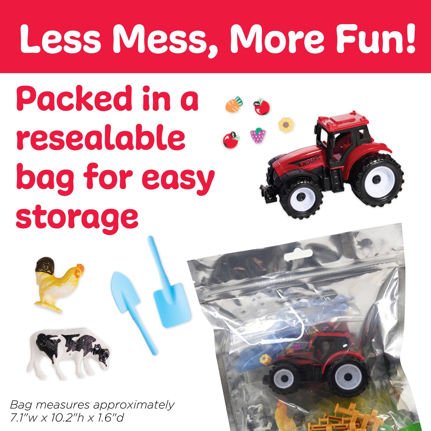 Farm On the Go Sensory Play Set