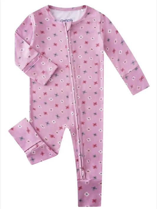 Dainty Floral Zippy Romper