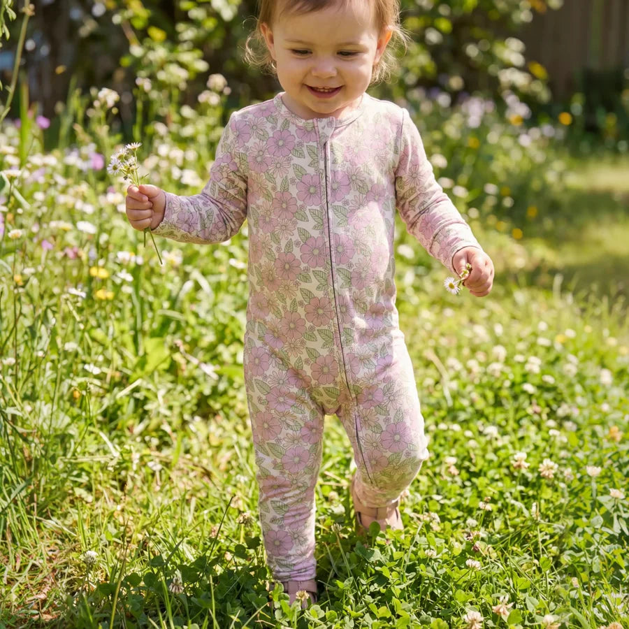 Sweet Bamboo Groovy Love Romper