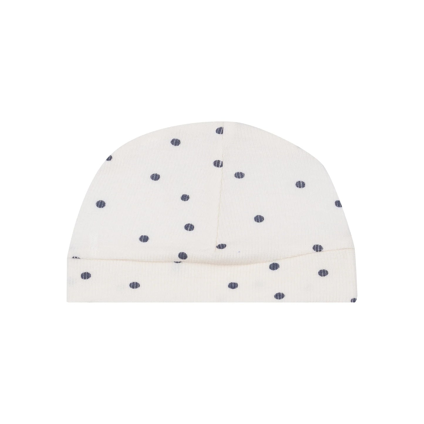 Angel Dear Mini Navy Dot Beanie Hat