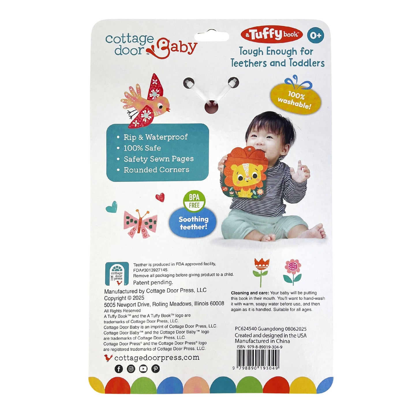 Brave Like a Lion Tuffy Tear-Proof Book