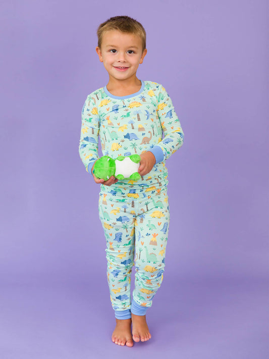 RuggedButts Dino-Mite Dude Dinosaur Pajama Set