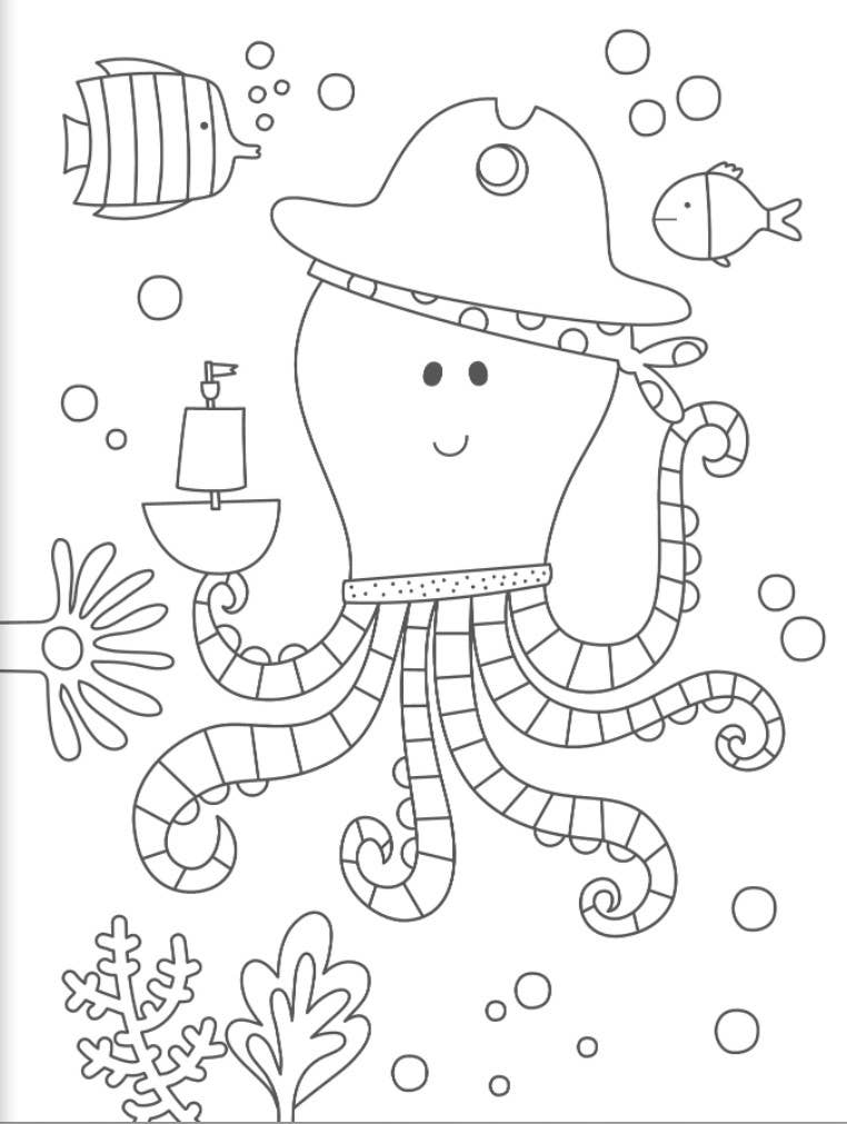 Amazing Animals Coloring Book