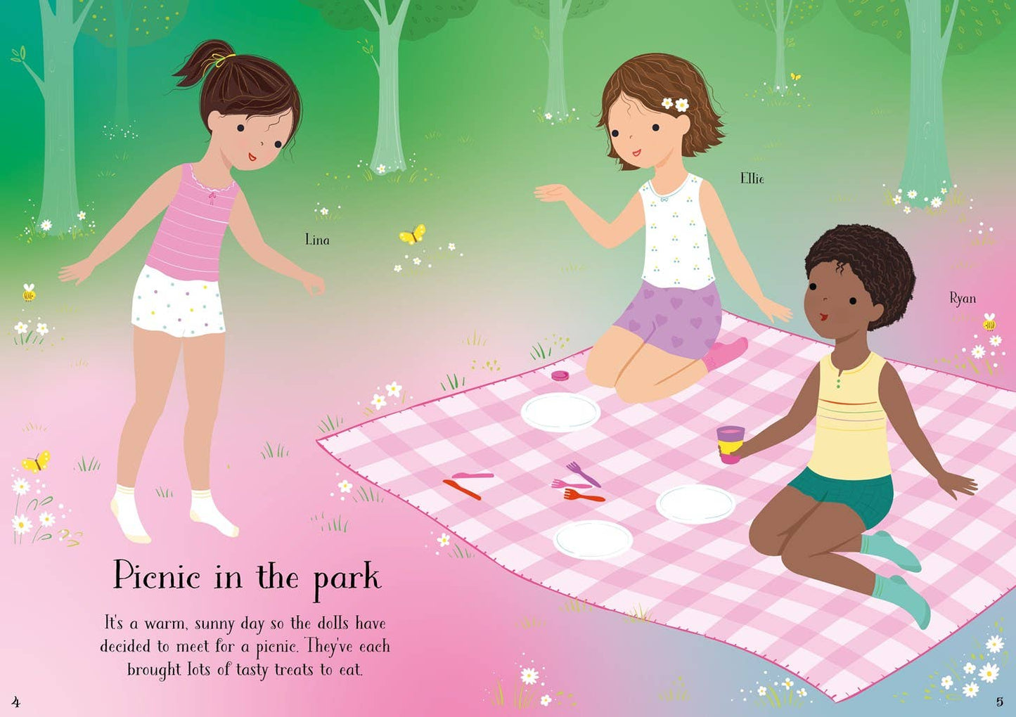 Little Sticker Dolly Dressing Summer Fun