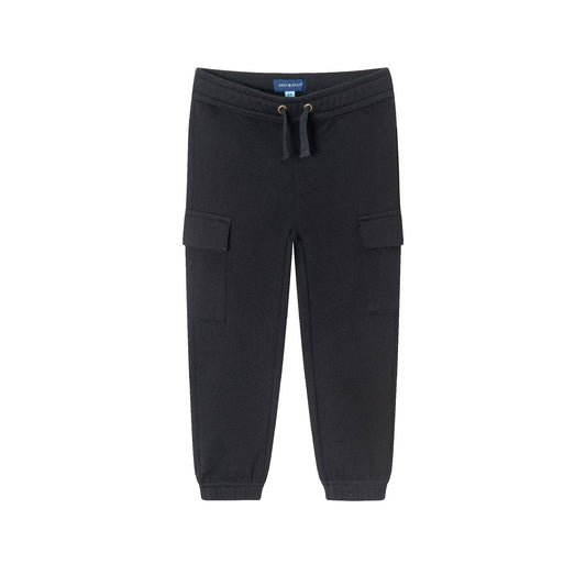 Pique Black Jogger