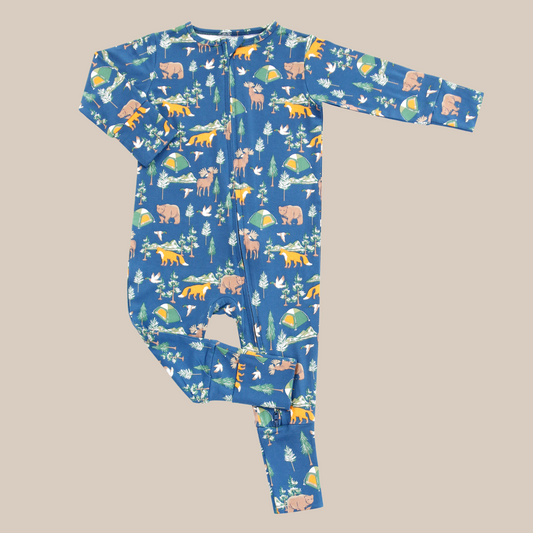 Sweet Bamboo True Grit Zipper Romper