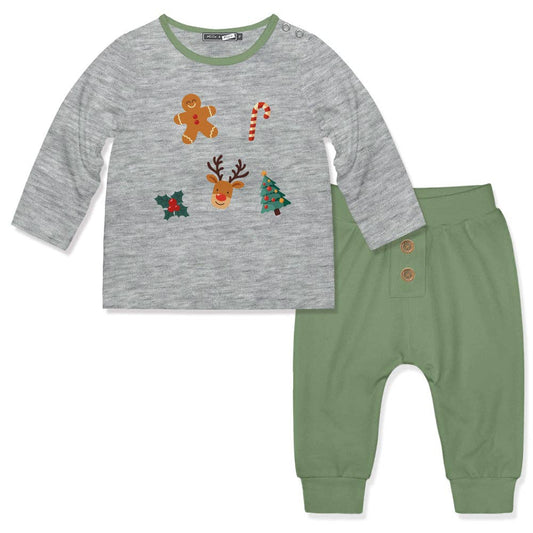 Millie Loves Lily Holiday Jogger Set