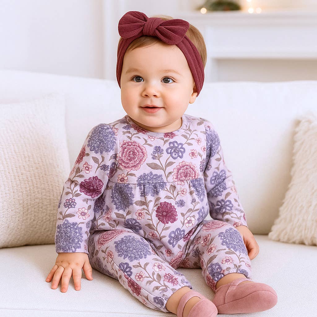 Vintage Floral Romper