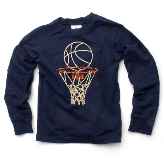 Wes & Willy Midnight Blue Basketball Shirt