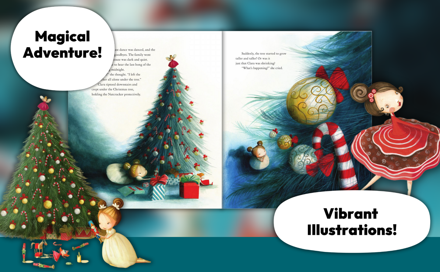 Nutcracker Christmas Picture Book