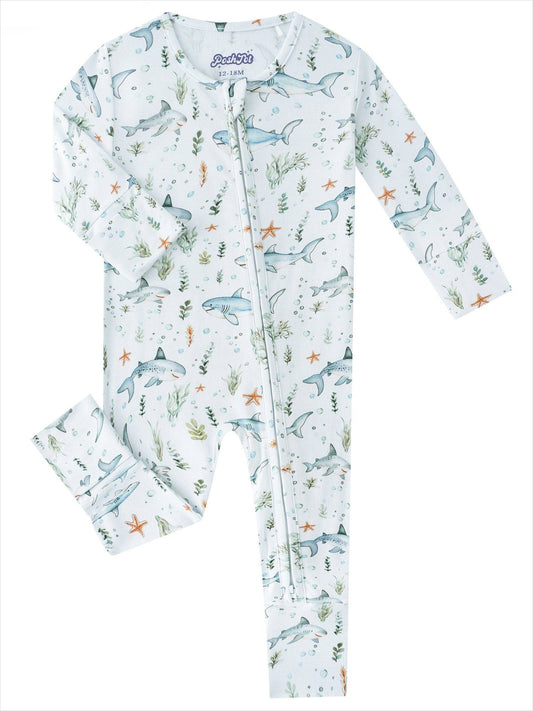 Shark Zippy Romper