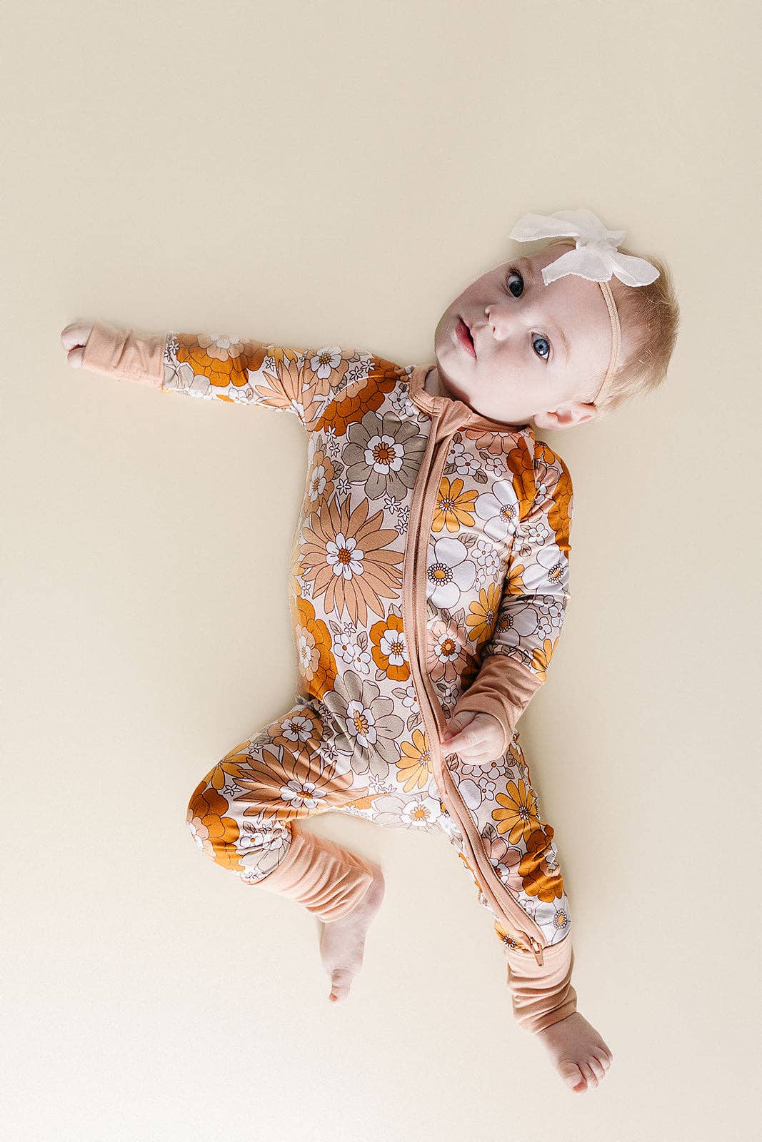 Petal Pop Zip Romper