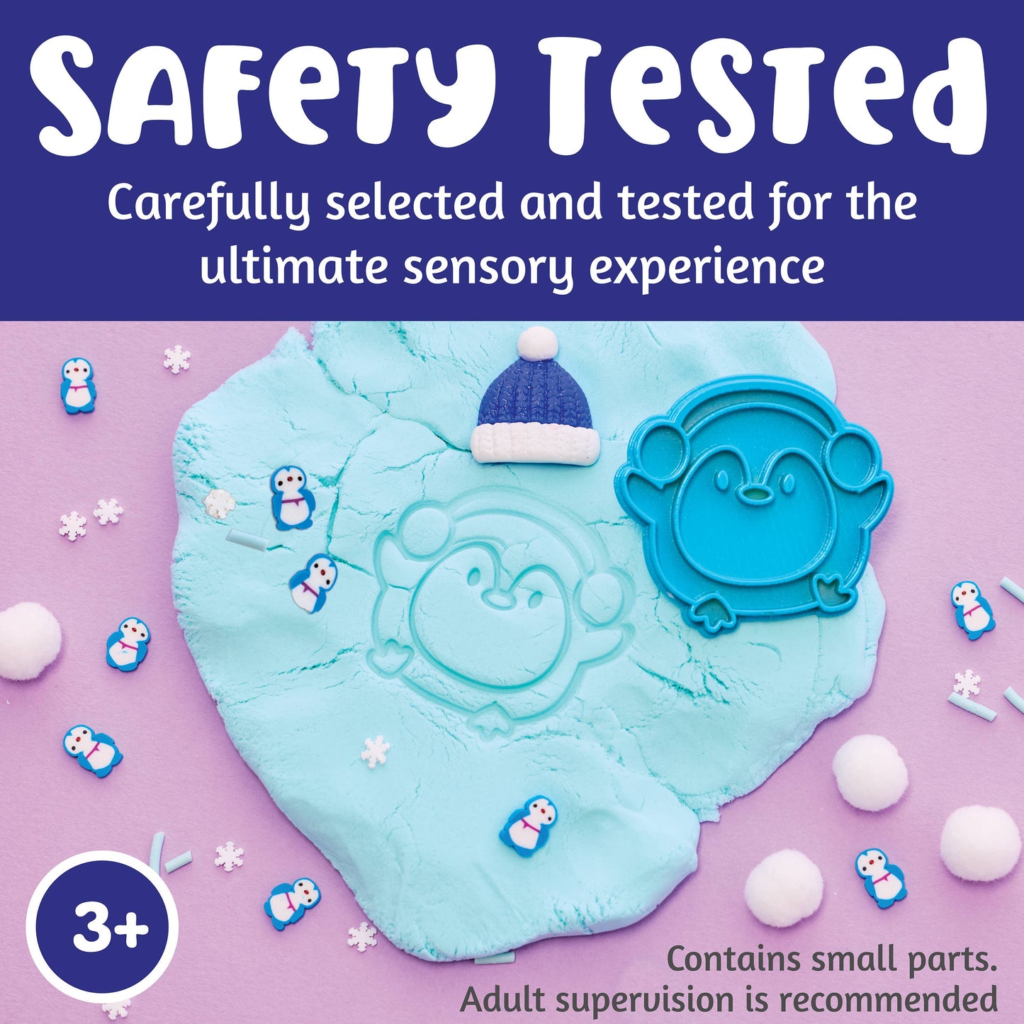 Snowman Cloud Clay Sensory Play Kit