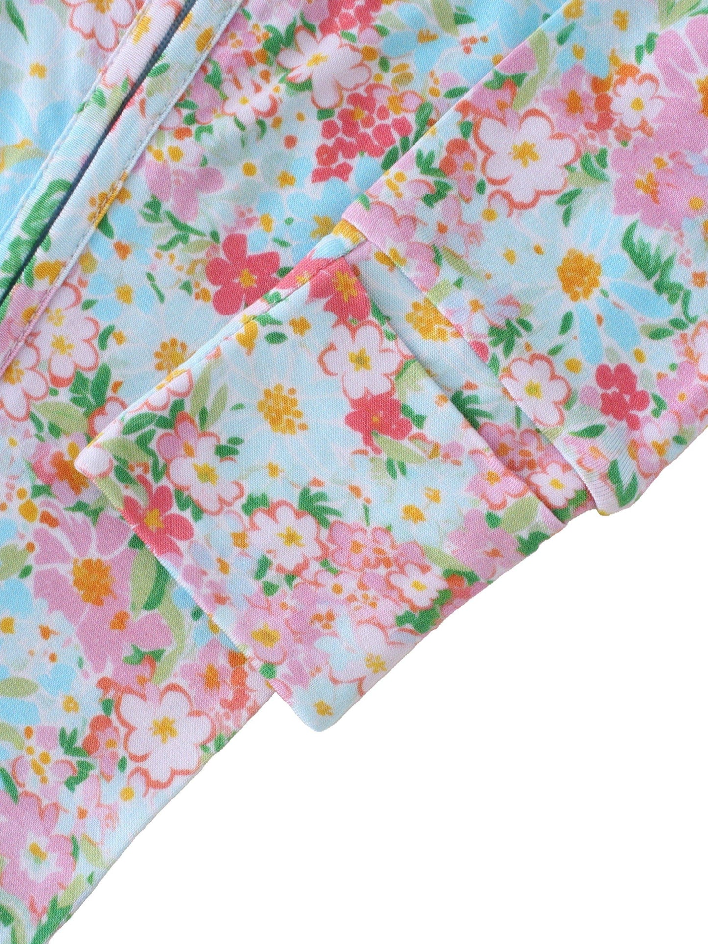 Spring Floral Zippy Romper