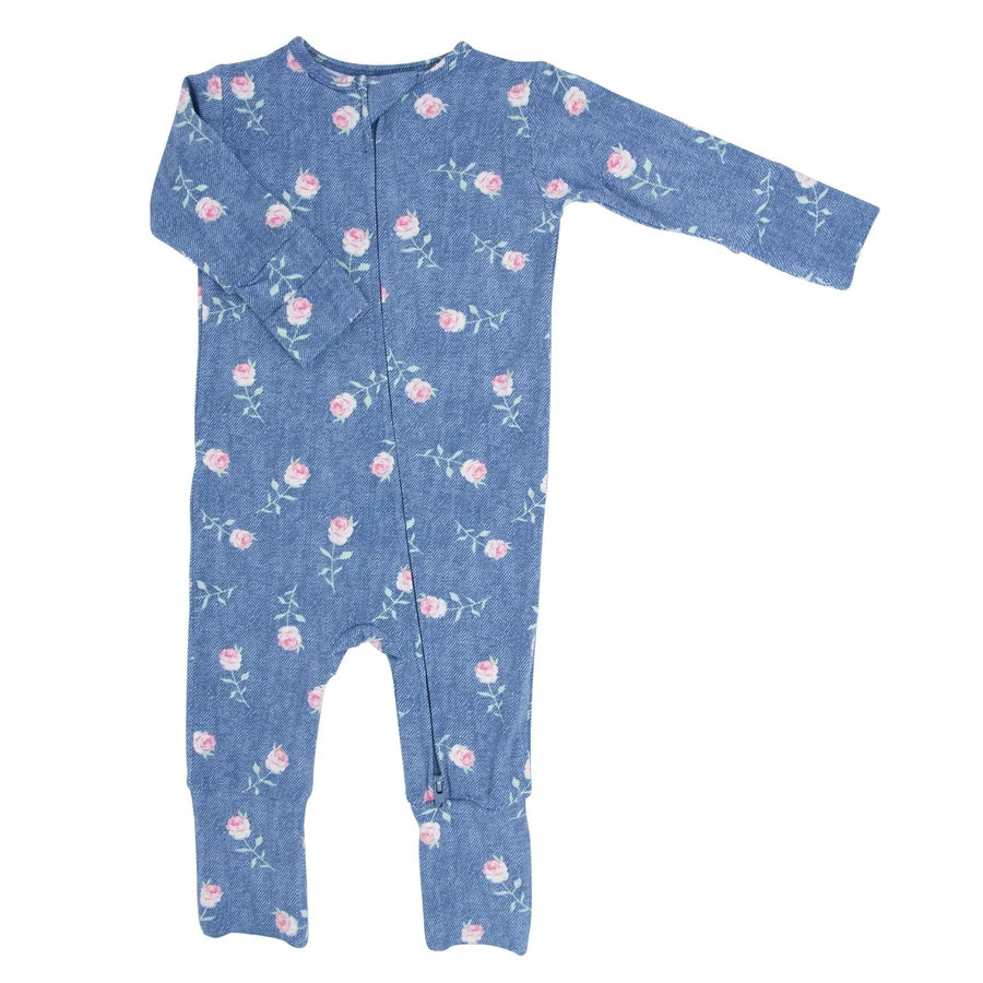 Sweet Bamboo Roxanne Zipper Romper