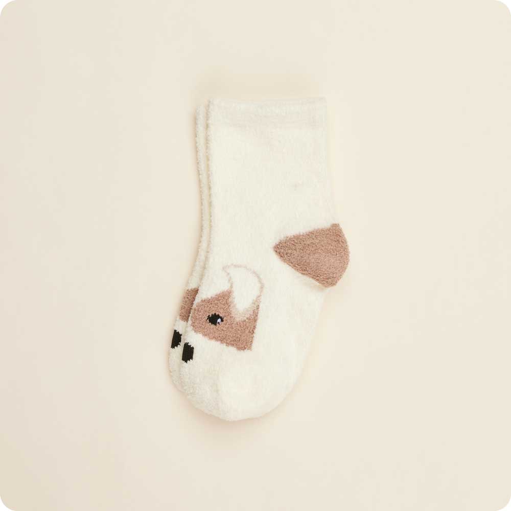 Warmies Puppy Crew Socks